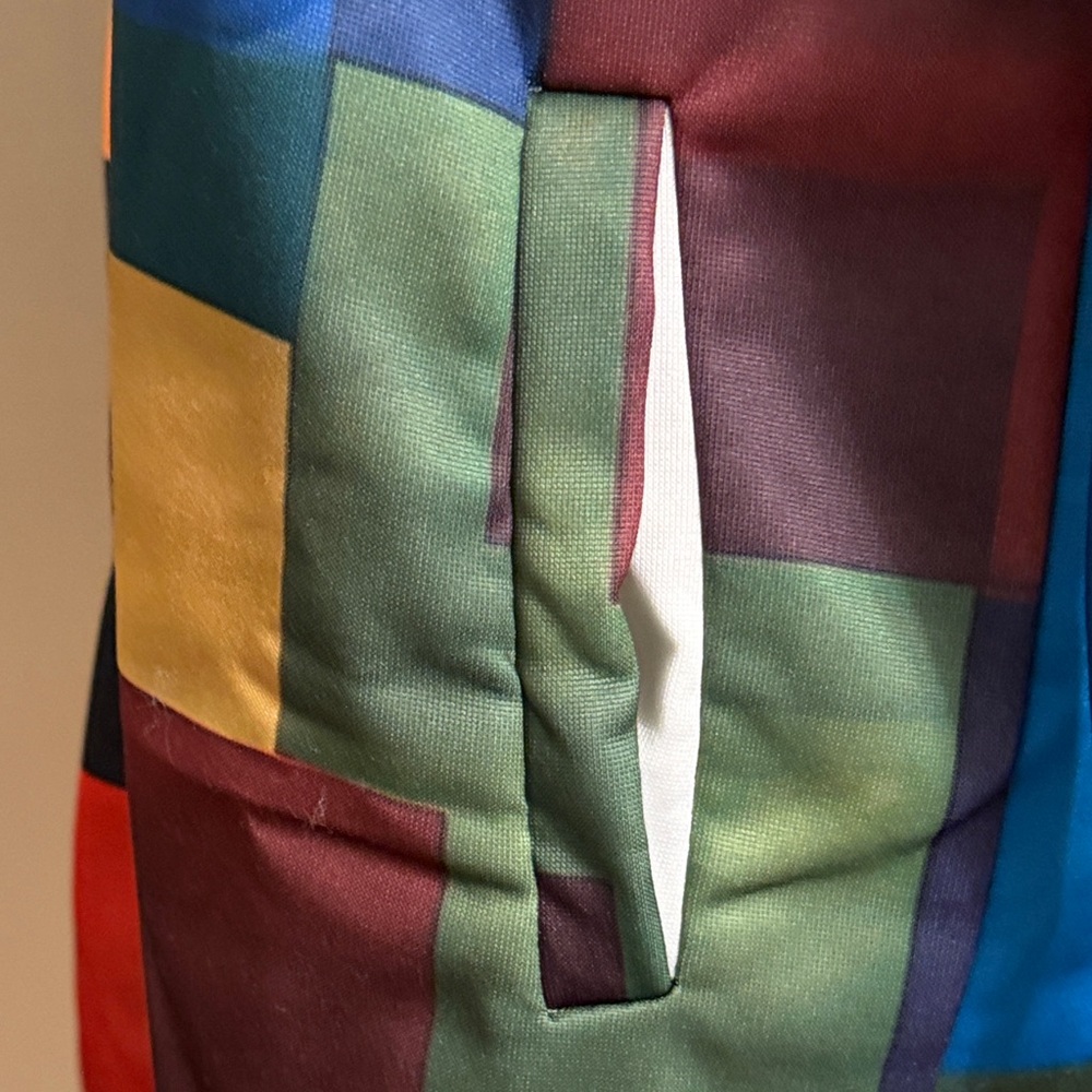 Multicolor Patchwork Utility Jacket S - Picture 6 of 8